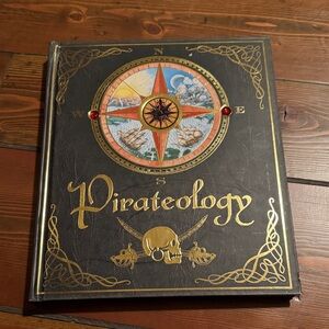 Pirateology Hardcover Book with Gold Detailing